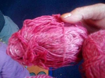 Dyeing yarn - Barvení přízí