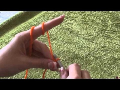 Háčkování - klouzavý uzel; Crochet - Slipknot
