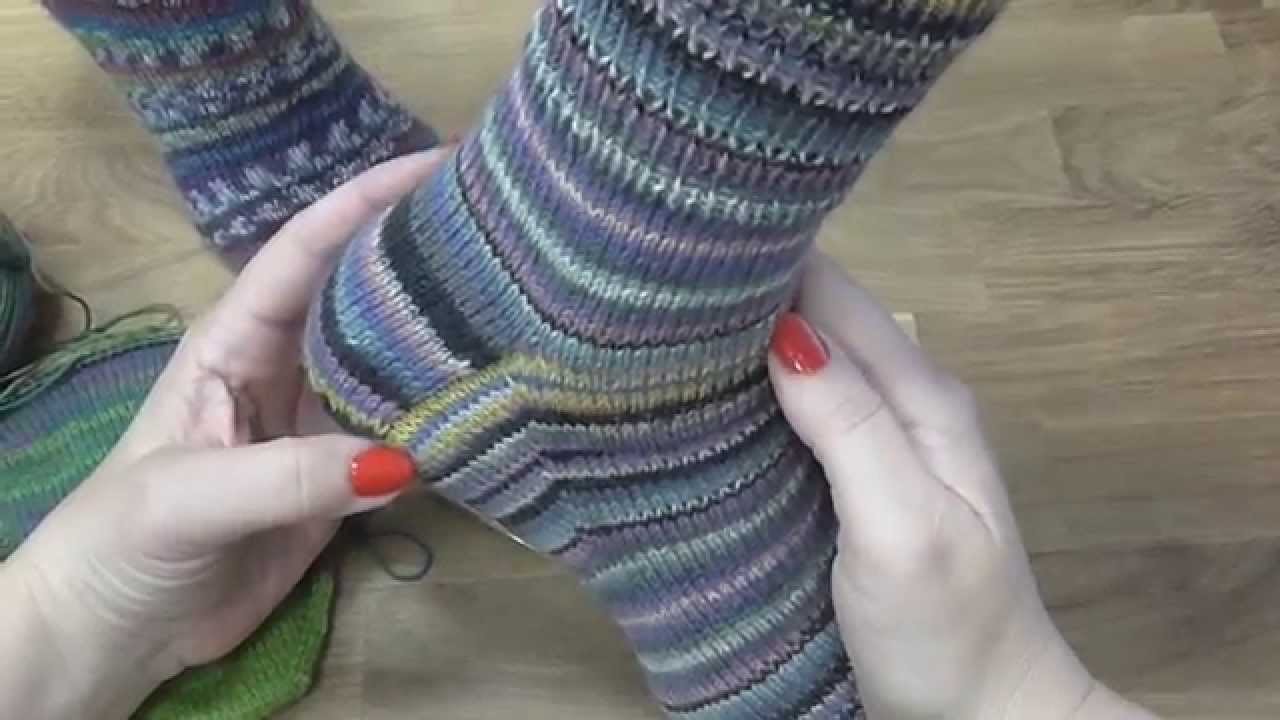 Kurz pletení ponožek - klínky (5. díl) Knitting socks