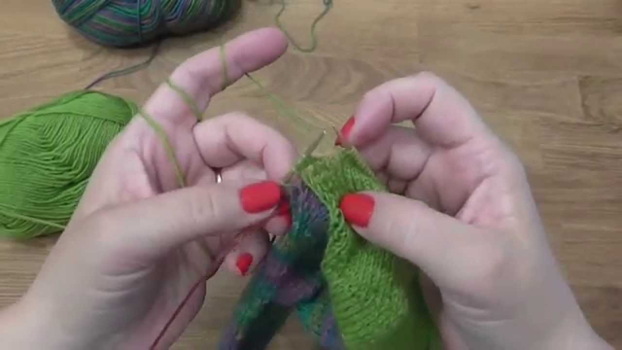 Kurz pletení ponožek - nad patou k patentu (8. díl) Knitting socks