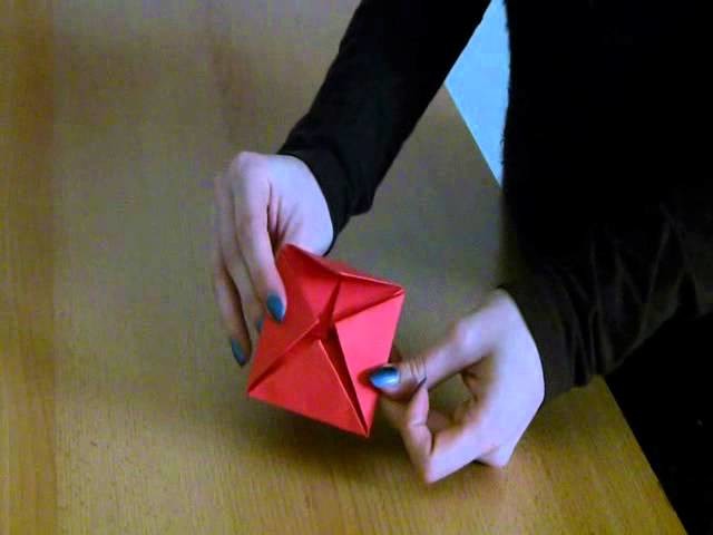Origami růže