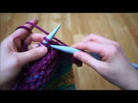 Návod na jednoduchou pletenou šálu