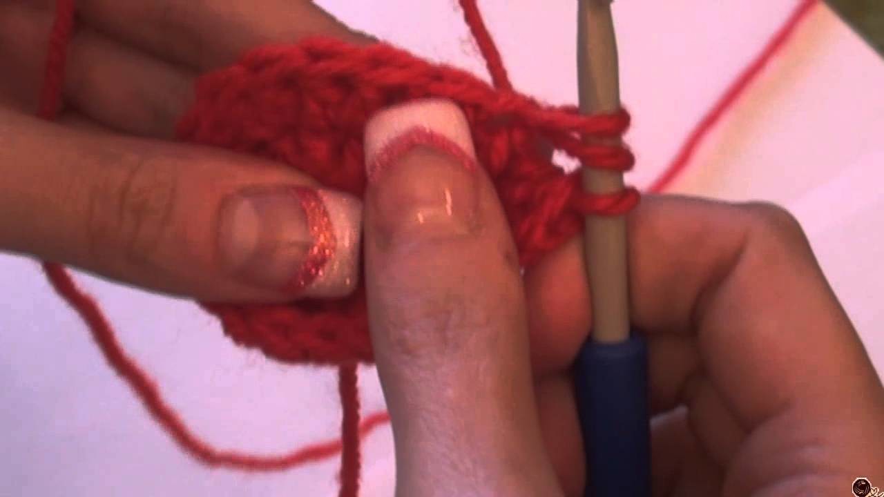 Háčkování - sháčkování 2 dlouhých sloupků; Crochet decrease