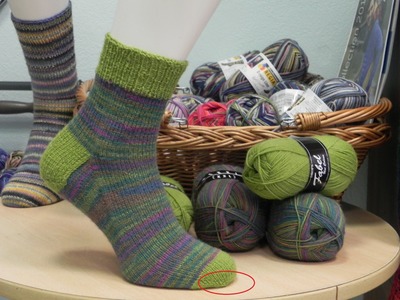 Kurz pletení ponožek - uzavření patentu (10. díl) Knitting socks