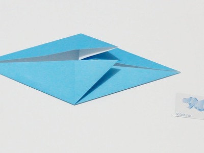 Origami Basics 13 : How to fold Fish Base 摺紙基本技巧 13 : 魚基本形