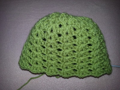 Háčkovaná čepička - crochet cap