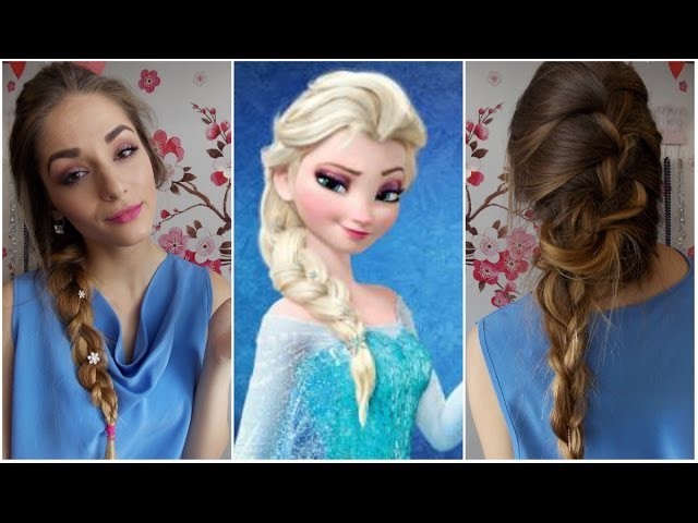 Tutorial: Proměna v Elsu (Ledové království). Transformation to Elsa (Frozen)