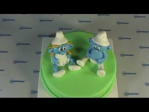 Smurf Cake (Šmoulové - figurky na dort)
