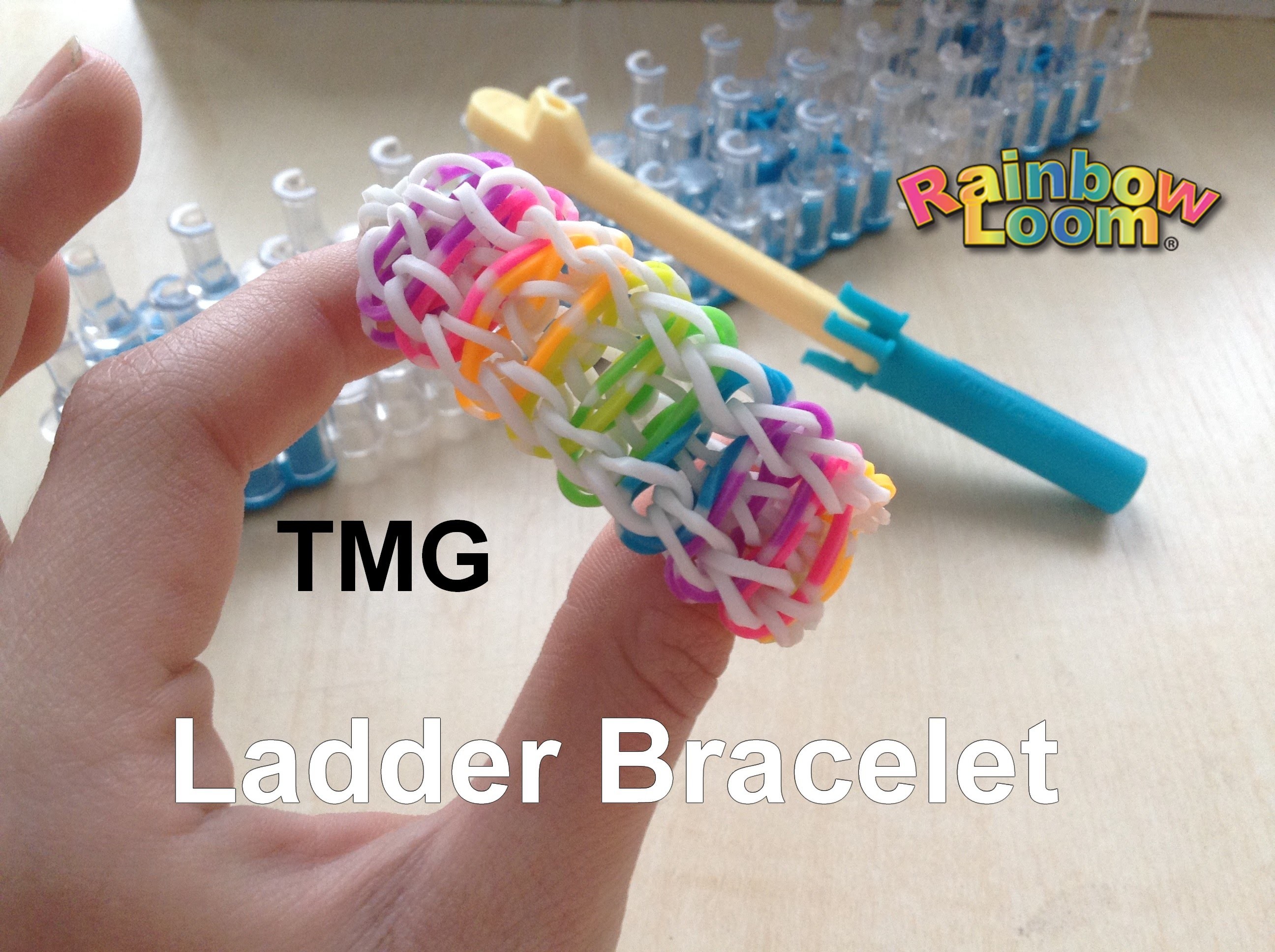 Rainbow Loom - Ladder Bracelet - Ája