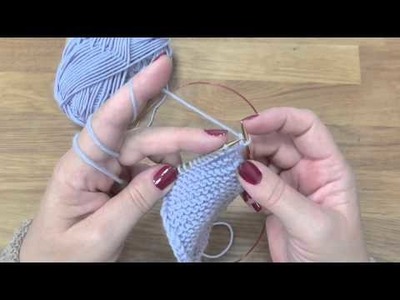 Škola pletení - dětské bačkůrky, 1. díl,  Knitting baby boots
