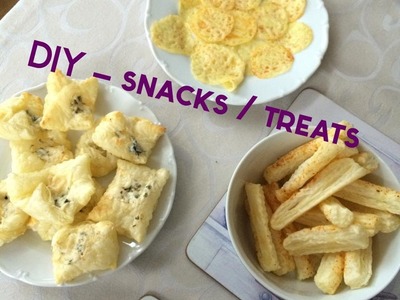 DIY - snacks,treats. rychlé pochoutky