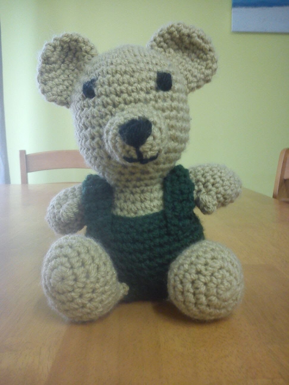 Háčkovaná hračka - medvídek -  1. část - crochet bear