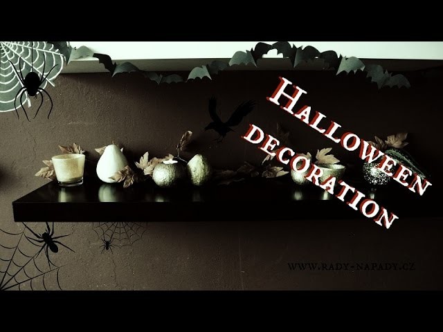 Rychlá halloweenská dekorace (Halloween decoration last minute) DiY