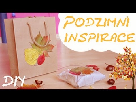 DIY Podzimní inspirace: Jak zabalit dárek do podzimního listí?
