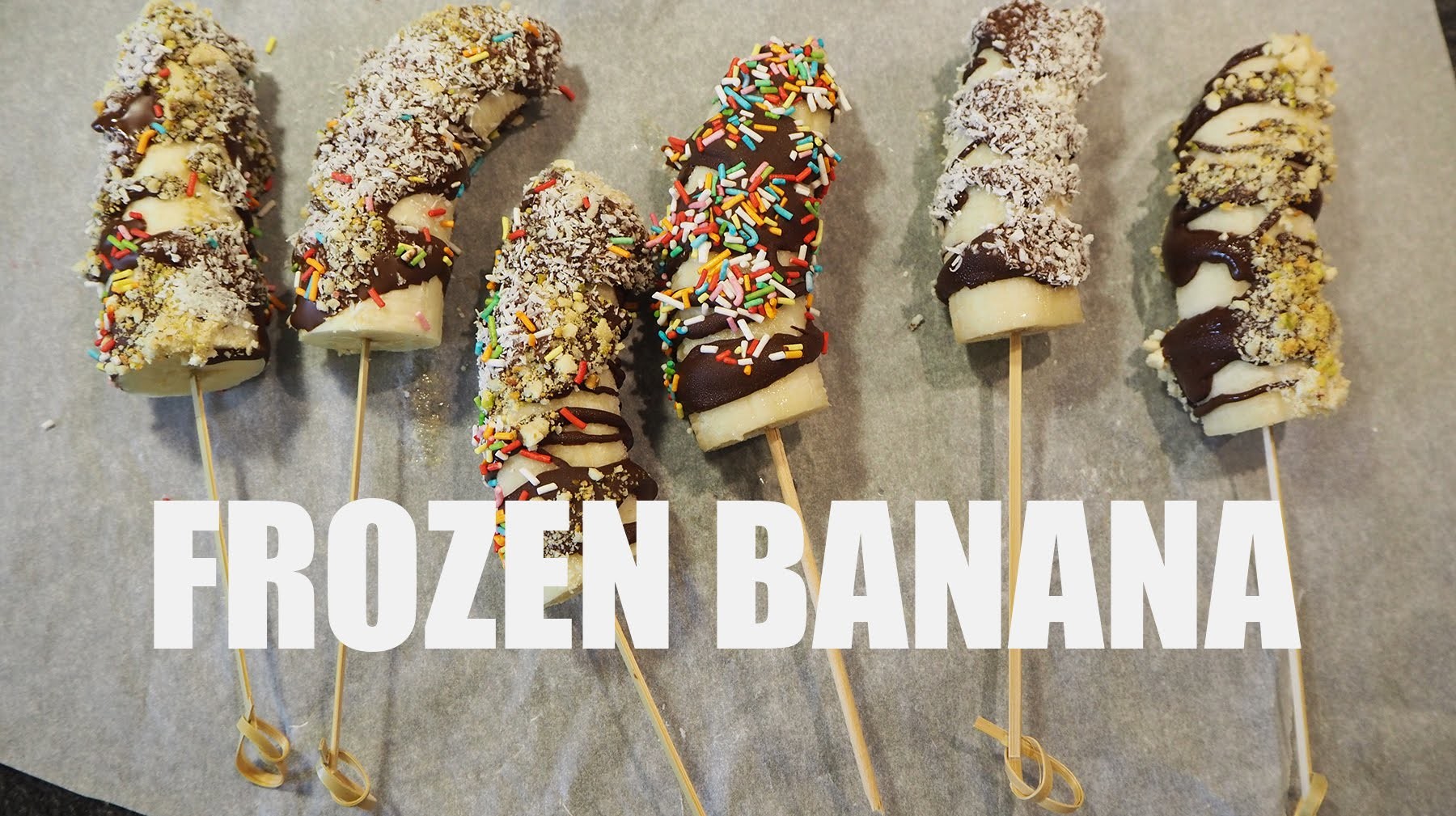 Zdravé mlsání! Datlové kuličky + Frozen banana!