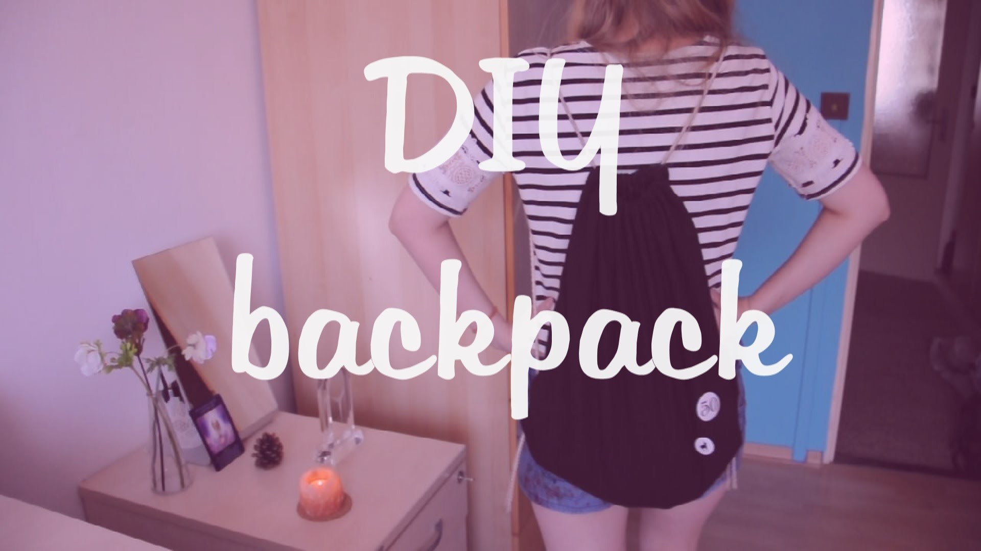 DIY Backpack: Vak.pytel na záda.