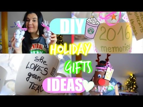♡DIY Tipy na Vánoční dárky + VELKÁ VÁNOČNÍ GIVEAWAY (ZAVŘENO)♡. DIY Holiday Gift Ideas ♡