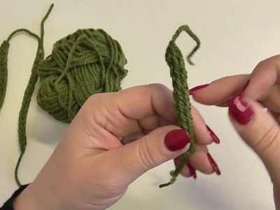 Háčkovaná dutinka - návod, crochet an i-cord