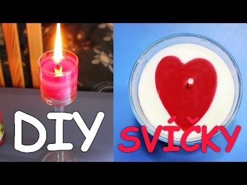 DIY Valentýnské svíčky z Yankee Candle│Kate Wednesday