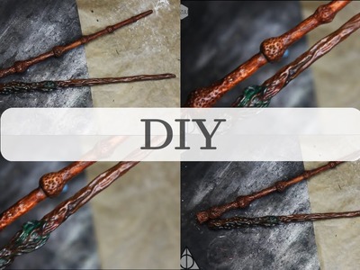 DIY || Harry Potter hůlka. wand = EVZUU