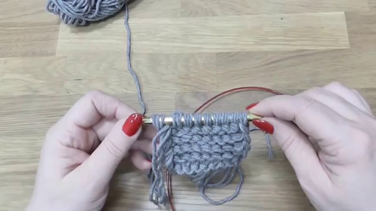 Navajo technika pletení z trojité příze, Navajo knitting