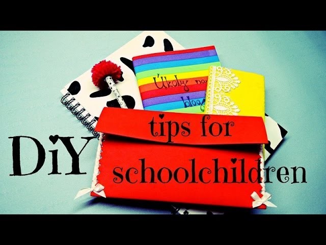 Zpátky do školy 2013 - 5 tipů pro školáky (5 tips for schoolchildren x back to school)