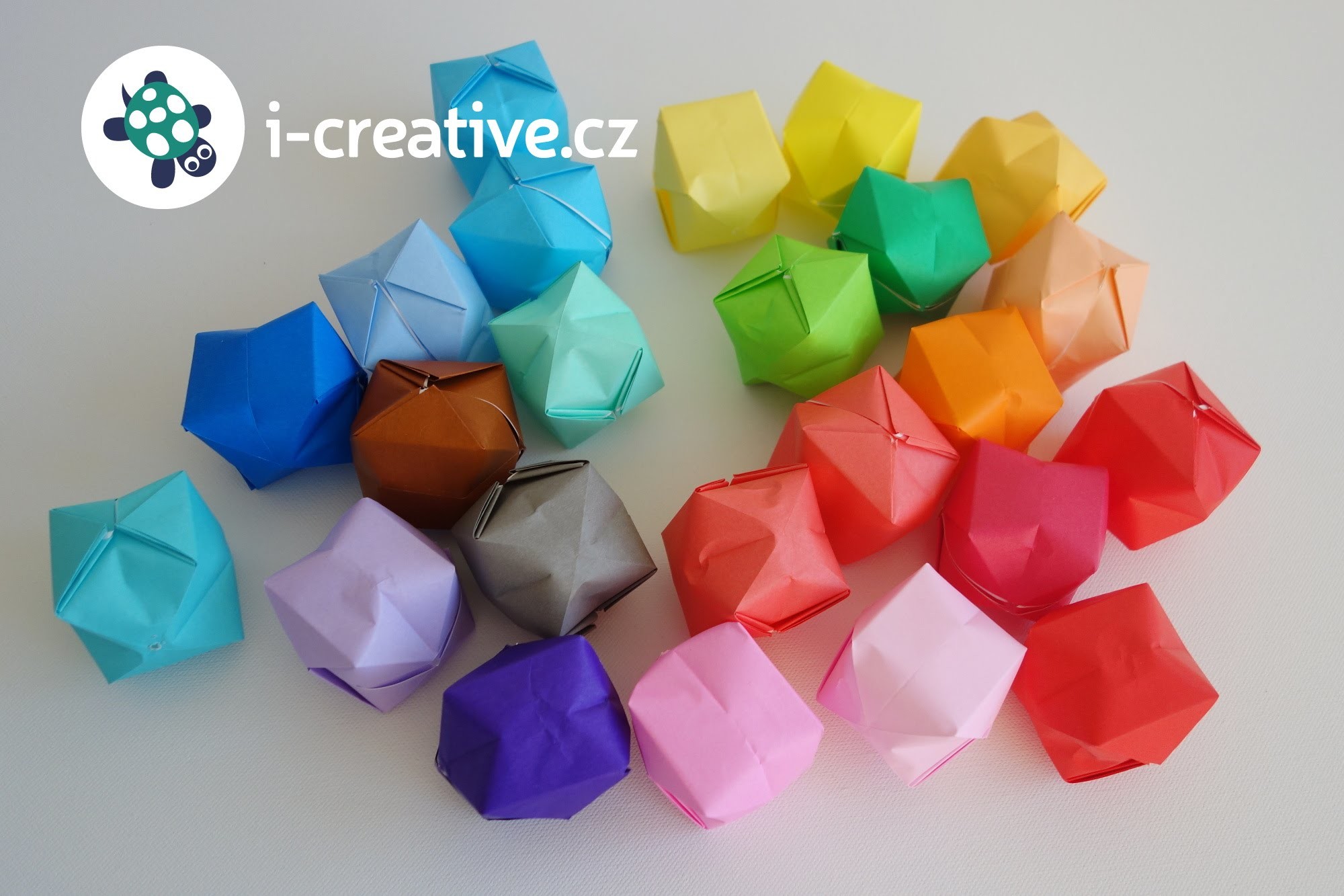 Origami nafukovací balónky - návod