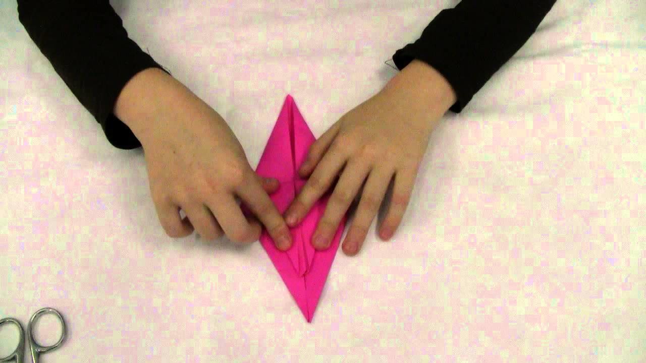 Origami - ptáček
