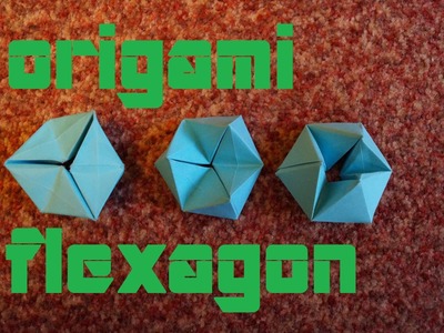 Origami - flexagon