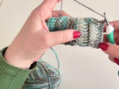 Kurz háčkování - dlouhý sloupek 3. díl, Crochet school