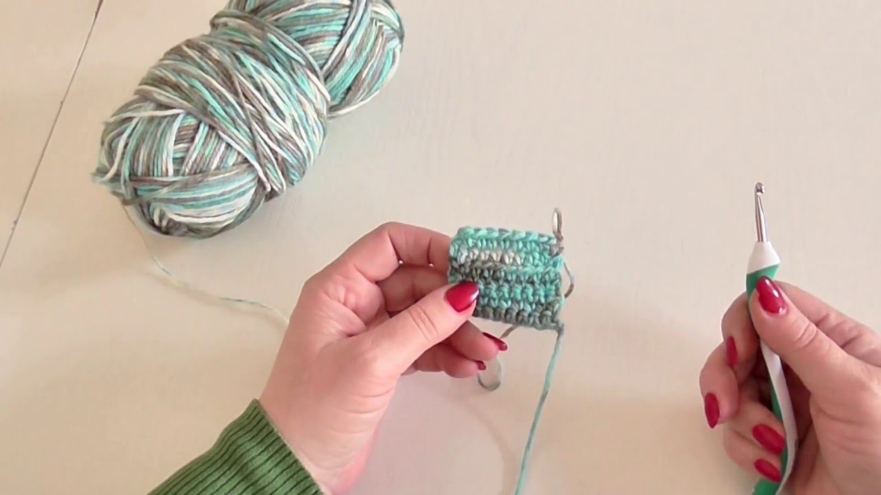 Kurz háčkování - polosloupek 2. díl, Crochet school