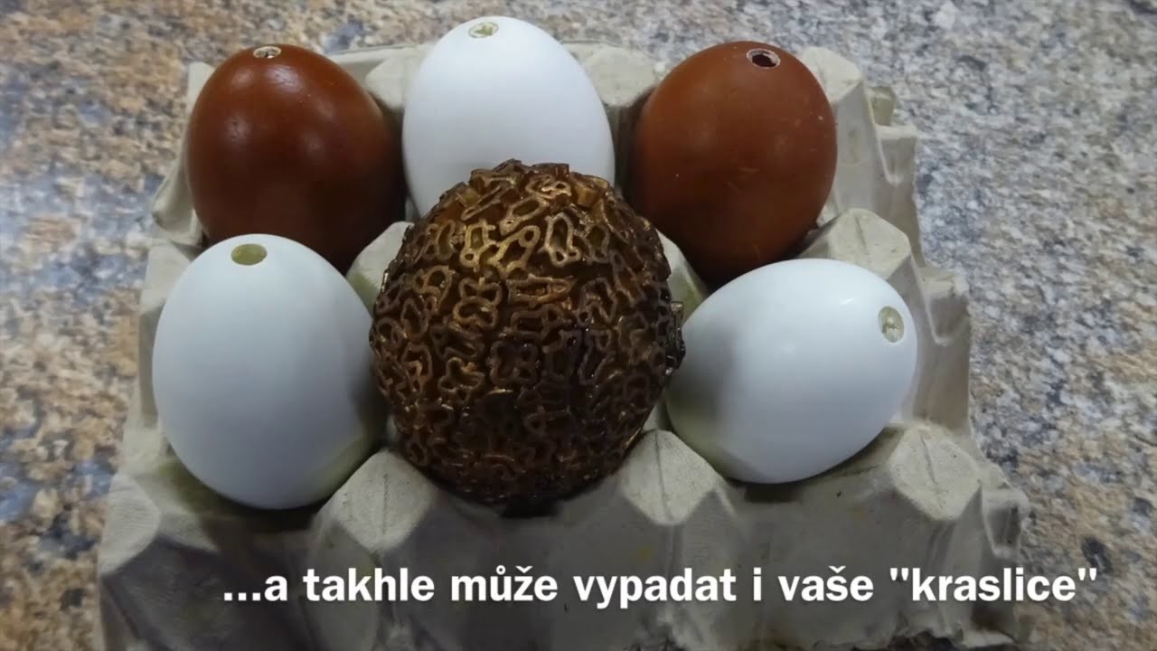 Jak na to: 44# Těstoviny s patinou (Velikononí vejce) DIY