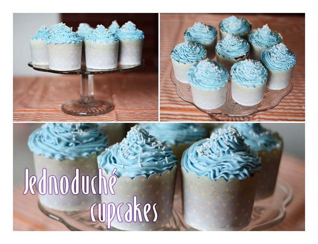 Jednoduché dortíky. Jednoduché cupcakes. diy homemade cupcakes