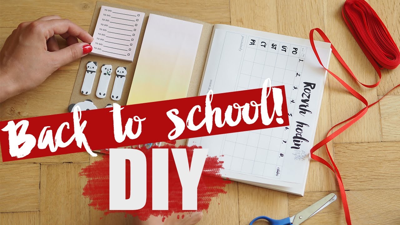 DIY | Back to school | Pomůcky do školy!