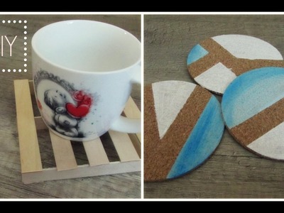 DIY: Podtácky. Coasters ♥