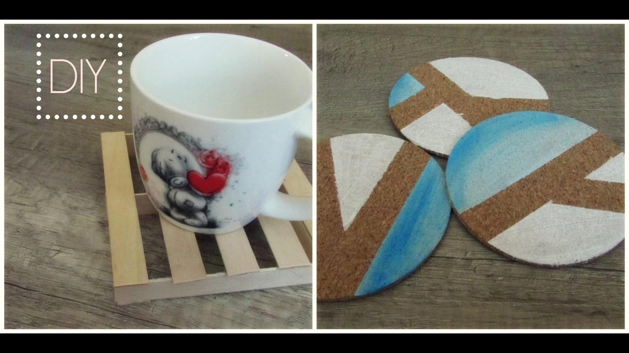 DIY: Podtácky. Coasters ♥