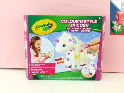 Crayola jednorožec se smývatelnými fixy | DIY Unicorn Set | Vybalení