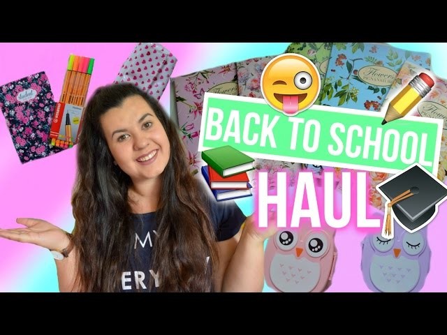 ♡ ZPÁTKY DO ŠKOLY- NÁKUPY 2016 | Back To School Haul ♡