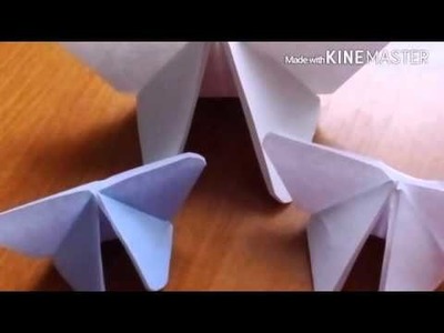 Diy#1 origami motýl