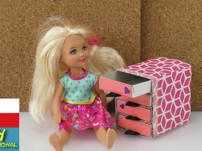 Nábytek pro panenky - Komoda pro Barbie