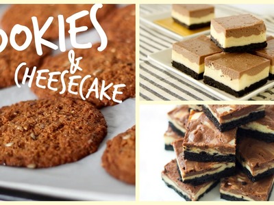 Pečeme s Míšou #3 - Nutella Cheesecake, ovesné sušenky
