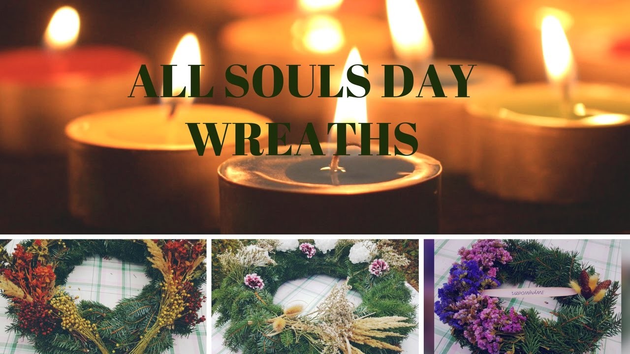 How make a All Souls Day wreath