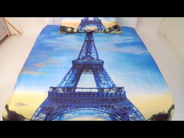 Povlečení 3D Eiffelovka