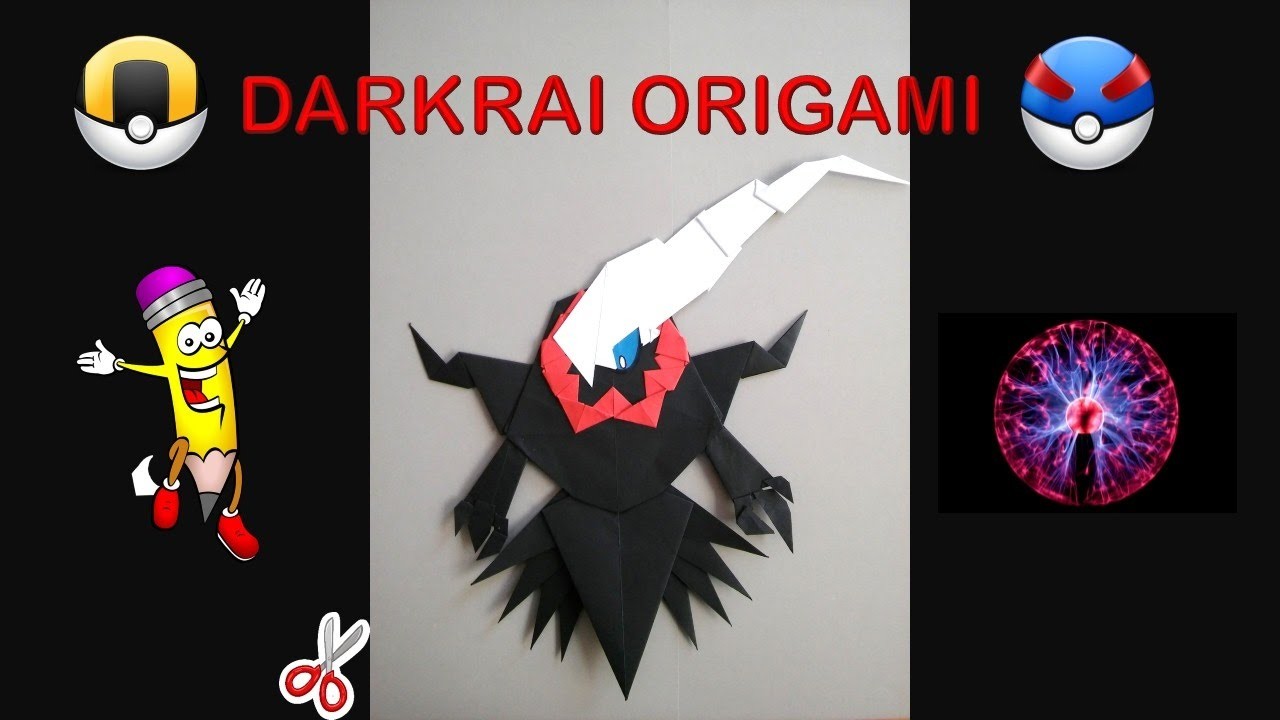 POKEMON GO DARKRAI ATAQUES EVOLUCION pokemon origami paso a paso step by step