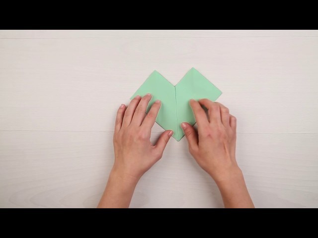 Kreativ Origami: Složte si srdce.
