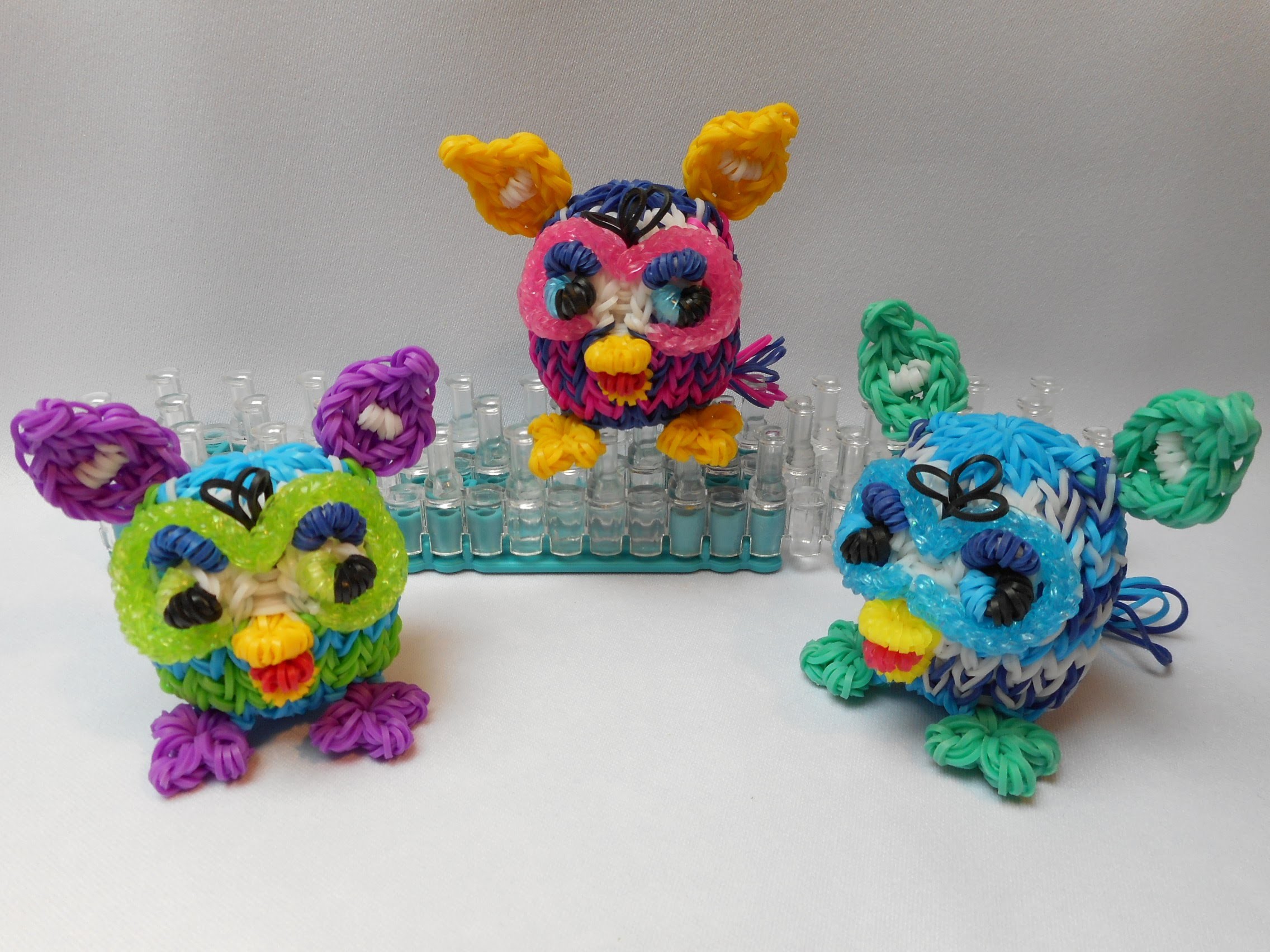 3D Furby Boom z gumiček