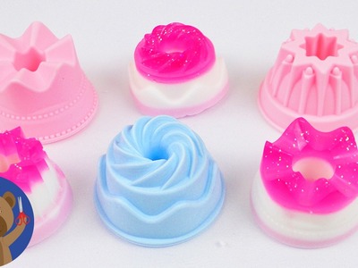 DIY mini mýdla z forem na bábovku - jak si udělat mýdlo - dárek, nápad