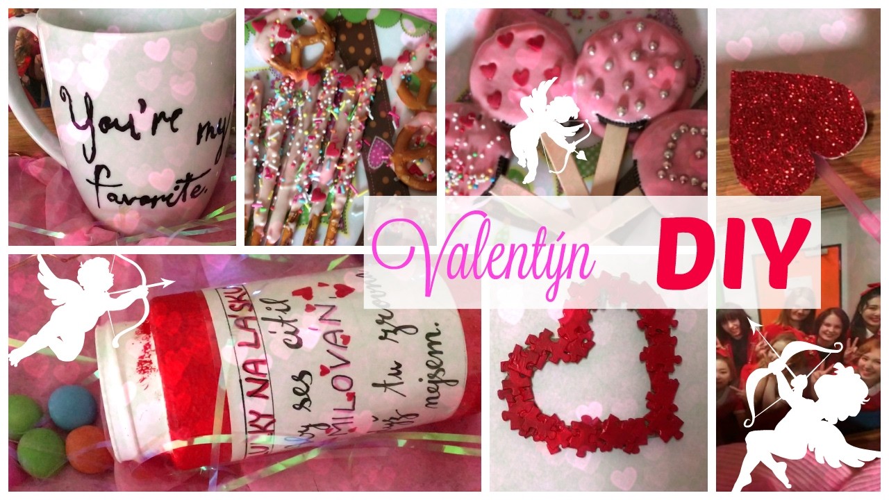 Valentýnské DIY dárky, dekorace, dobroty | Tereza Schneeberg