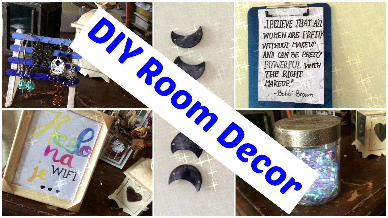 DIY Room Decor - výzdoba do pokoje | Tereza Schneeberg