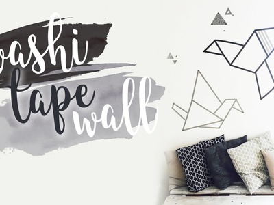 Washi Tape Wall | D I Y